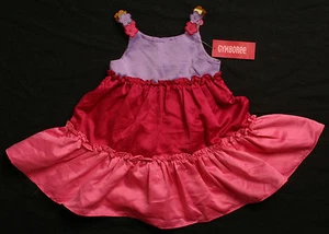 Neu mit Etikett Gymboree Mädchen Größe18 24 Monate Fee modisch rosa lila Sommerkleid!! - Bild 1 von 3
