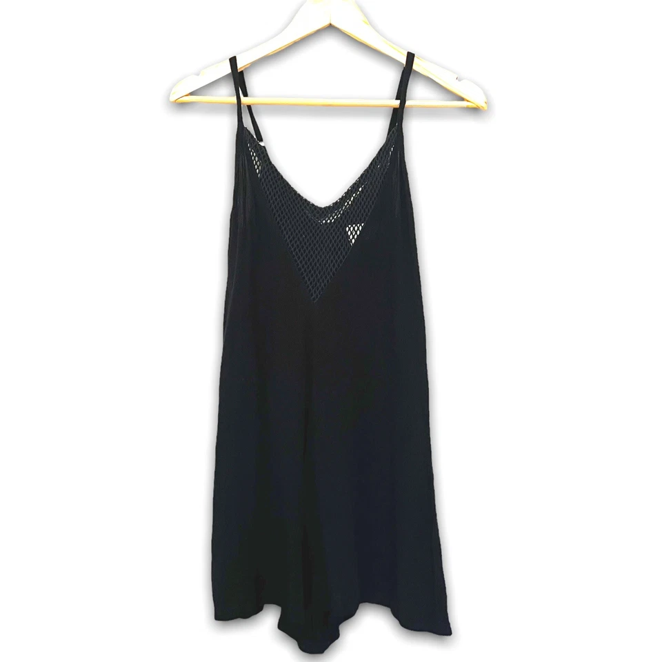 NWT Cleobella Black Romper with Crochet detail size XS in Black - Image 1 of 4