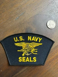 U.S. Navy Seals Navy Mütze oder Jacke Patch, Militär Abzeichen - Bild 1 von 2