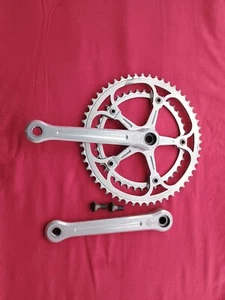 VINTAGE CAMPAGNOLO SUPER RECORD CRANKSET. 175, 54,42. - Picture 1 of 12