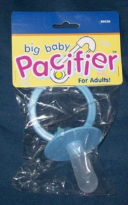 ADULT BABY BLUE JUMBO PACIFIER COSTUME PROP NEW YEARS EVE 80526C - Picture 1 of 1