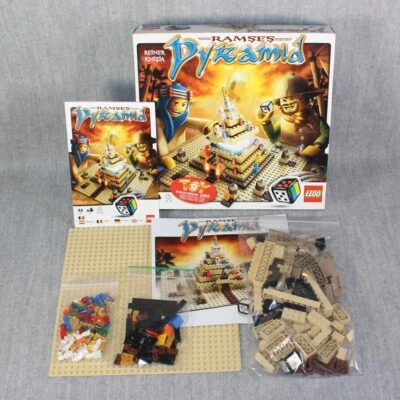 LEGO RAMSES PYRAMID 3843 Board Game Complete Set Instructions Figure Europe 2009 - Bild 1 von 4