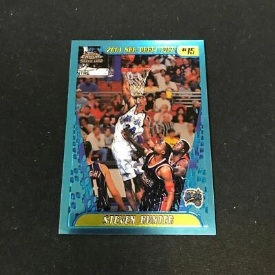 2001-02 Topps Chrome STEVEN HUNTER RC #143 Orlando Magic *CT20 - Image 1 of 3