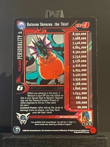 Dragon Ball GT TCG Naturon Shenron the Thief LV3 128 SDS Limited ¡Lámina antigua! - Imagen 1 de 3