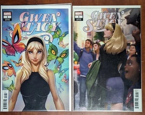 GWEN STACY #1 CASI COMO NUEVO 2020 J. SCOTT CAMPBELL & Jeehung Lee casi nuevo conjunto variante - Imagen 1 de 6