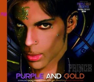 PRINCE / PURPLE AND GOLD DOWNLOAD AND STREAMING COMPILATION - NEW REMASTERS 2CD - Picture 1 of 2