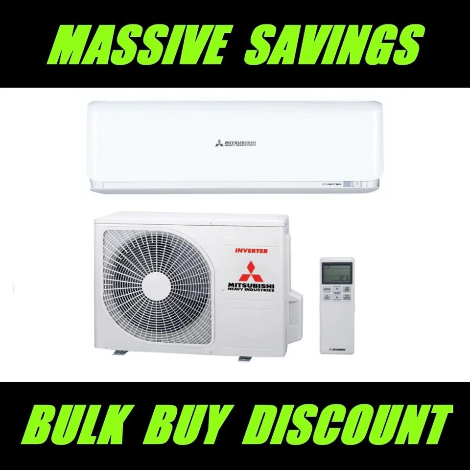 MITSUBISHI Air Conditioner Split System Aircon Reverse Cycle Inverter R32 WIFI - image 1 of 1