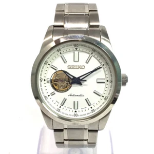 Seiko Presage 4R38-02A0 Automatic White 41mm From Japan 225 6263528 - Picture 1 of 12