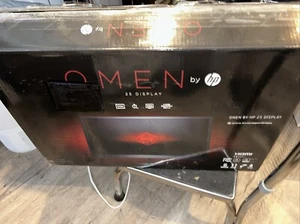 HP OMEN 24.5in Widescreen Full HD TN LCD Gaming Monitor - Black - Picture 1 of 5