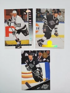 1993-94 Leaf #304 Wayne Gretzky + 1994 #345 + 1995 #89 - Picture 1 of 4