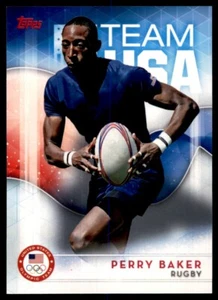 Equipo Olímpico de Estados Unidos 2016 Topps Perry Baker Rugby #29 - Imagen 1 de 2