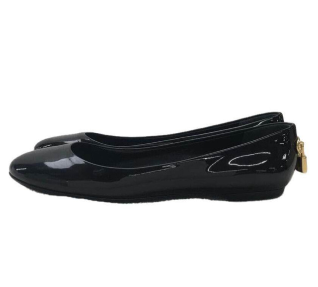 Louis Vuitton Uniform Flat Ballerina Patent Leather - Black Size 36.5. (US  6.5)