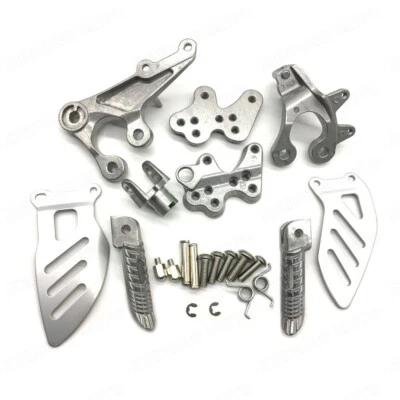 Soporte estriberas delanteras apto para Suzuki GSXR1000 2009-2016 GSXR600/750 2011-2020 Foto 1 de 4