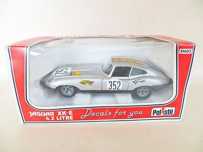 POLISTIL SN02 'JAGUAR XK-E 4.2 LITRE RACING CAR' 1:25 MIB/BOXED. RARE. - Image 1 of 4