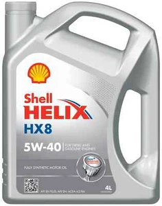 Shell Helix HX8 5W-40 Fully Synthetic Engine Oil API SN Mercedes VW 4 Litre 4L - Picture 1 of 1