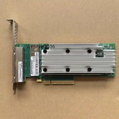 LENOVO QLogic Marvel QL41134HLRJ QL41134 10GB 4Port PCI-E Adapter 01KR584 - Image 1 of 3