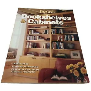 Sunset Bookshelves And Cabinets Vintage 1998 PREOWNED - Picture 1 of 2