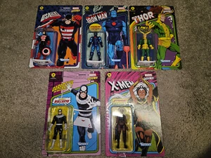 🌟(5)  Marvel Hasbro Legends 3.75 in Retro Collection Bullseye Action Figure Lot - Picture 1 of 4