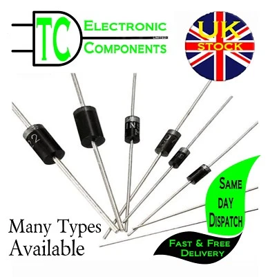 Diodes Rectifier Schottky Barrier Switching Fast Recovery 1N4001 to UF4007