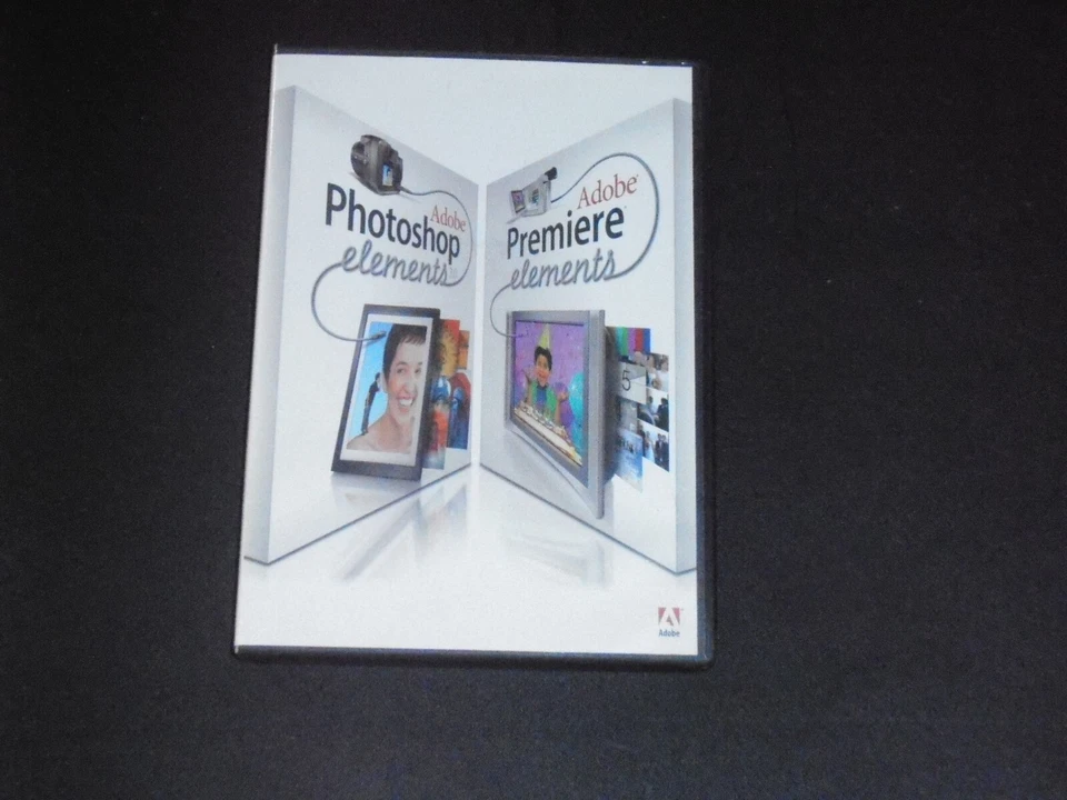 Adobe Photoshop Elements 3.0 plus Adobe Premiere Elements (PC, 2004) - Image 1 of 1