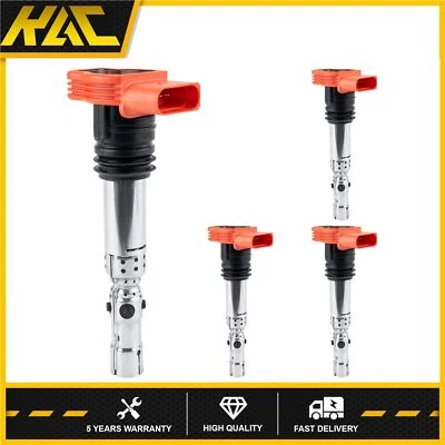 4x Bobinas de encendido para Audi A4 A6 Quattro 2002 2003-2006 3,0 L V6 C1471 UF483 Foto 1 de 4