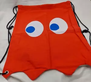 PAC-MAN Blinky Ghost Sinch Saco Cordón Nuevo sin Etiquetas Arcade Namco - Imagen 1 de 5