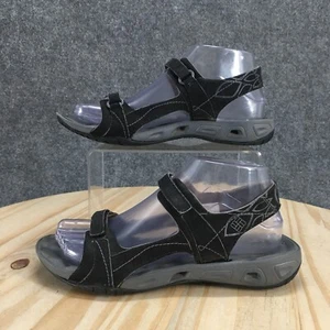 Columbia Sport Sandal Womens 6 Black Sunlight Ven Strappy Slingback BL4416-010 - Picture 1 of 15