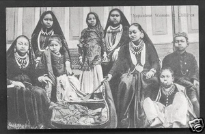 Damen Mädchen Nasenpiercing Modeschmuck Halskette Nepal um 1910 - Bild 1 von 1