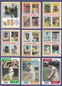 1974 Topps Baseball (1-132) * You Pick * Conditions Listed - Picture 1 of 296