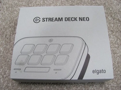 Elgato Stream Deck Neo – 8 Customizable Keys, 2 Touch Points, Speed Through Task - Image 1 of 4