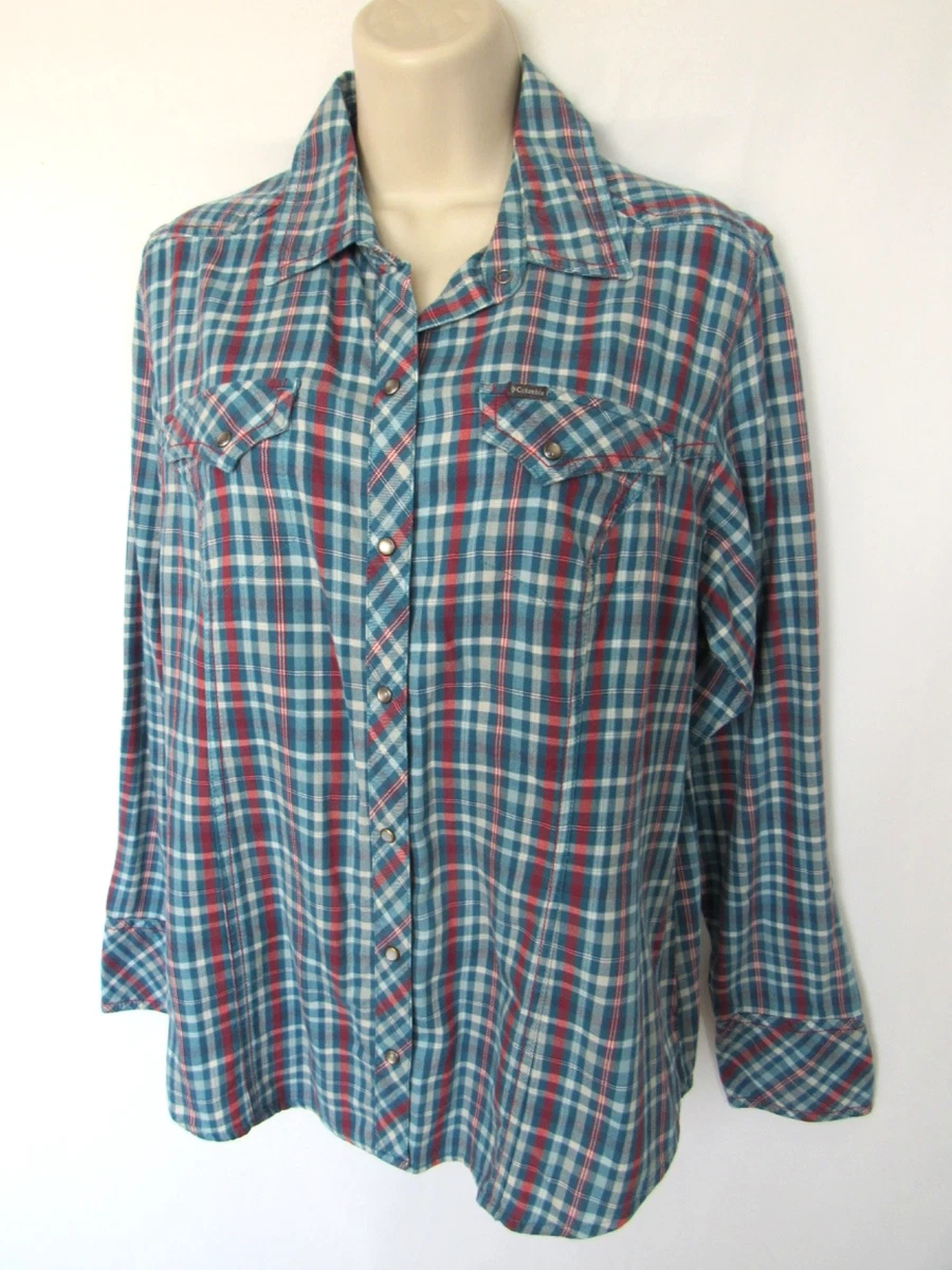 North Face Mujer Columbia Camisa De Manga Larga Estampada Anytime Camiseta  Para Senderismo, Sage Leaf Multi, XS Para Mujer Manga Corta, image size:900x1200