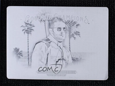 2018 Goodwin Champions Horizontal Printing Plate Black 1/1 Marco Andretti #92 - Image 1 of 2
