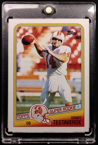 1988 Topps #352 VINNY TESTAVERDE Super Rookie RC ๐ MINT CENTERED SEE PHOTOS - Picture 1 of 12