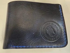Colorado Avalanche Hockey Gear Geldbörse blau silber burgund innen HFC Theodore - Bild 1 von 2