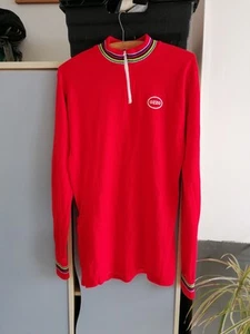 vintage cycling jersey long sleeve - Picture 1 of 6