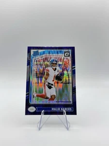 2024-25 Donruss Optic Malik Nabers Rated Rookie Purple Shock #271 - Picture 1 of 2