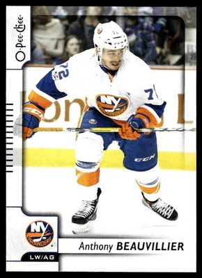 2017-18 O-Pee-Chee #49 Anthony Beauvillier New York Islanders Hockey Card - Image 1 of 2