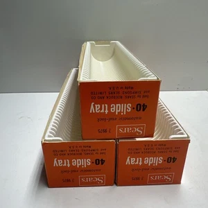LOT Of 3 SEARS 40 SLIDE TRAY END-LOCK FEATURE - Picture 1 of 4