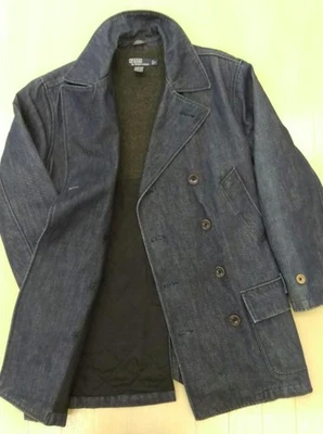 POLO Ralph Lauren двойной джинсовой ткани длинный бушлат куртка мужчин размер двойной - Изображение 1 из 4