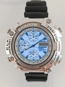 Casio Shadow SHW-101 Ana-digi 45.1mm Mens Quartz Watch - Picture 1 of 7