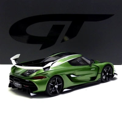 Koenigsegg Jesko Anno 2024 Verde/Black-Wheels 1:18 GT927 i-Spirit - Immagine 1 di 4