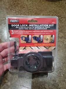 Lock Kit Door Installation Kit Mibro 300681 For Wood Doors Brand New Sealed - Picture 1 of 6