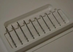 Watchmaker drill bits set 30 pieces Ø 1.0 – 1.9 mm Bohrer set. New Old Stock - Bild 1 von 2