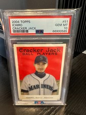 2004 Topps Cracker Jack #51 Ichiro PSA 10 GEM MINT POP 10