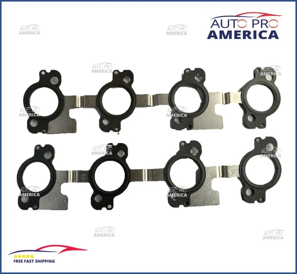 FORD F150 F250 F350 Lincoln Exhaust Manifold Gaskets XW7Z9448AA 2pcs SET OEM NEW - Image 1 of 1