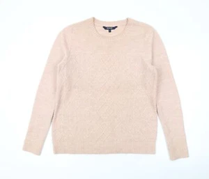 Maine New England Womens Pink Round Neck Polyester Pullover Jumper Size 10 - Picture 1 of 10