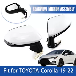Par de espejos retrovisores térmicos con intermitente/punto ciego para Toyota Corolla 19-22 - Imagen 1 de 11