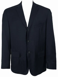 NEW Brioni Super 150s Suit! US 48 e 58 Very Dark Navy 3 Button Single Breasted - Picture 1 of 6