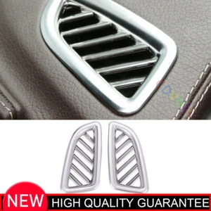 For Mercedes-Benz GLC 2016-19 Matte Silver Dashboard Air Outlet Vent Frame Trim - Imagen 1 de 8
