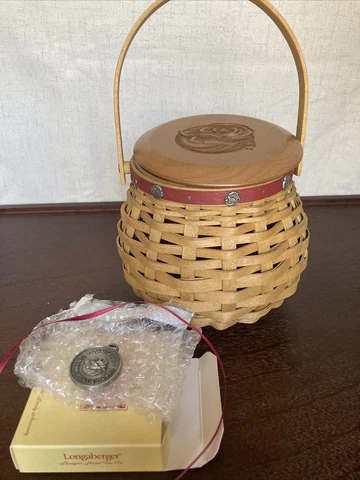 Longaberger 2004 Red Sweetheart Basket Let Me Call You Sweetheart Rose Parade Cover
